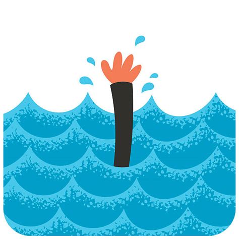 Clip Art Of Drowning Person Illustrations, Royalty-Free Vector Graphics ...