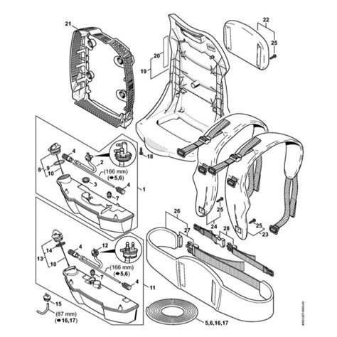 Fuel Tax, Backplate for Stihl BR 550 Leaf Blower | L&S Engineers