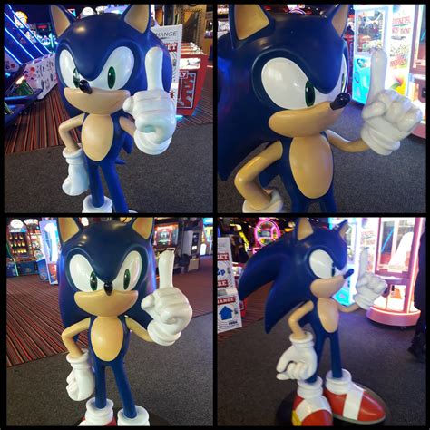 Some more pictures of the Superbowl Sonic Statue at different angles in case anyone is ...