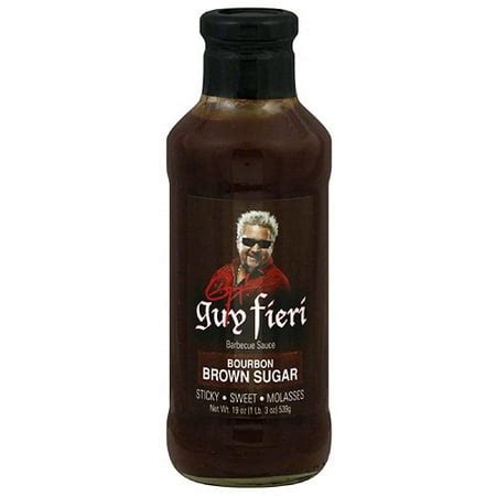 Guy Fieri Brown Sugar Bourbon BBQ Sauce, 19 oz, (Pack of 6) - Walmart.com