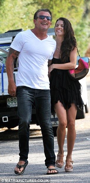 AnnaLynne McCord, 26, and boyfriend Dominic Purcell, 43, look happier than ever as they take a ...