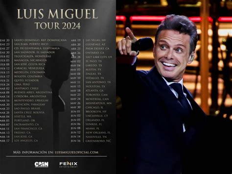 Luis Miguel anuncia Tour 2024 - ADR Networks