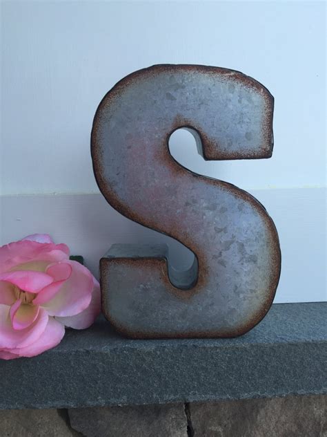 Metal Letters/ Wall Decor/ Wedding Decor/ Galvanized Letter/