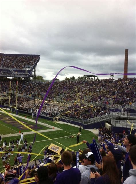 JMU Tradition: After each James Madison University touchdown or field ...