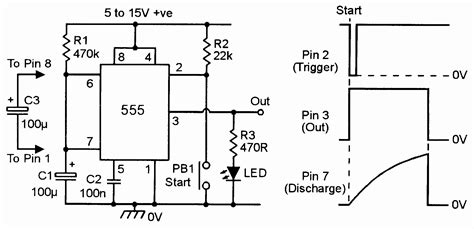 One Minute Timer with sound Inspirational ‘555’ Monostable Circuits ...