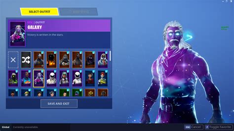 Cuenta Skin Galaxy | Fortnite temporada 5, Cuentos, Fortnite