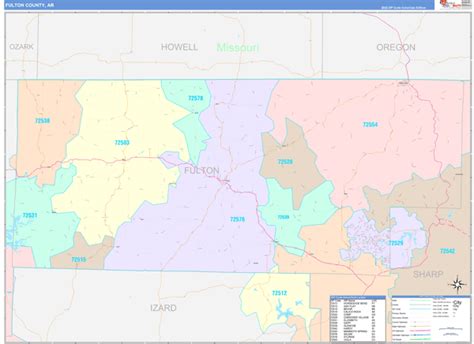 Maps of Fulton County Arkansas - marketmaps.com