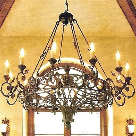 Elegancia Magnifica | Wrought Iron Light Fixtures | Illuminaries Lighting | Iron chandeliers ...