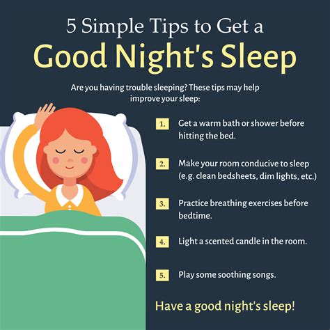 5 Simple Tips to Get a Good Night's Sleep | Good night sleep, Trouble sleeping, Improve yourself