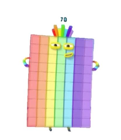 Seventy (character) | Numberblocks Wiki | FANDOM powered by Wikia