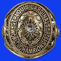 July 1, 2016 St Louis Cardinals - 1926 World Series Championship Ring - Stadium Giveaway Exchange