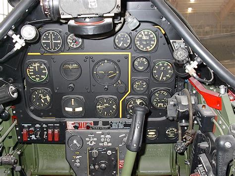 P 51 Mustang Cockpit Diagram