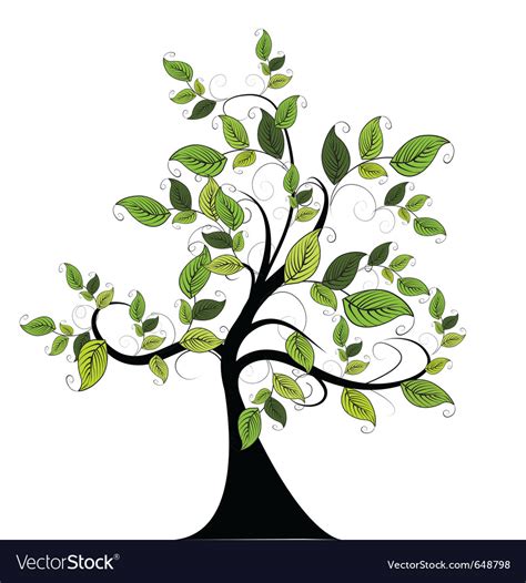 Nature tree Royalty Free Vector Image - VectorStock