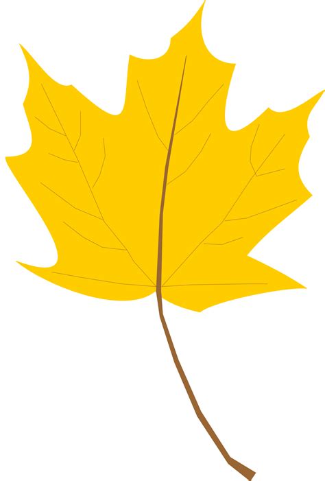 Les feuilles jaunes tombent. | Clipart Panda - Free Clipart Images