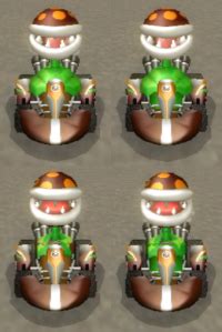 Fire Piranha Plant - Custom Mario Kart