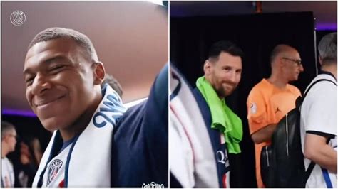 How Messi Reacted After Receiving Ballon d’Or Shoutout From Mbappe, Video