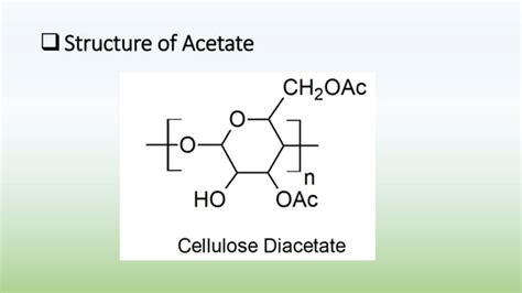 Acetate and Triacetate fiber | PPT