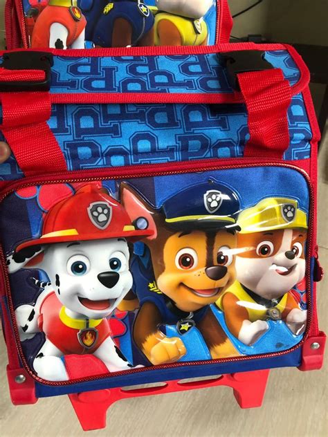 Paw Patrol Trolley Bag, Babies & Kids, Going Out, Diaper Bags & Wetbags ...