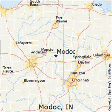 Best Places to Live in Modoc, Indiana