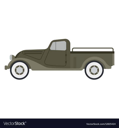 Retro car Royalty Free Vector Image - VectorStock