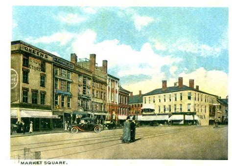 Market Square Portsmouth 1920 | New hampshire, Hampshire, Seacoast