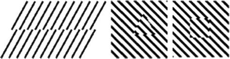 Examples of illusory contours owing to Gestalt grouping by similarity... | Download Scientific ...