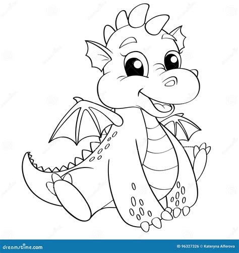 26 best ideas for coloring | Cartoon Dragon Coloring Pages