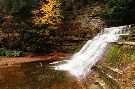 Stony Brook State Park is home to multiple waterfalls. | Stony brook state park, State parks ...