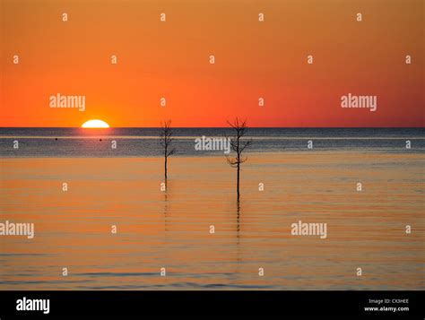 Rock Harbor sunset Cape Cod USA Stock Photo - Alamy