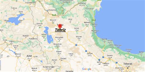 Dove si trova Tabriz Iran? Mappa Tabriz - Dove si trova