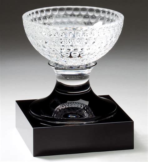 Crystal Golf Bowl Trophy CRY339 with Free Engraving