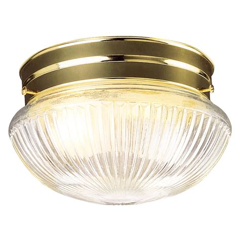 Design House 507368 Millbridge Traditional 1-Light Indoor Flush Mount Ceiling Light Dimmable ...