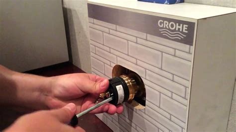 Grohe Shower Valve Installation Instructions - shower room shelves