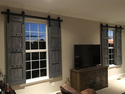 Interior Barn Shutters | Custom Sliding Barn Door Shutters – NW WoodenNail