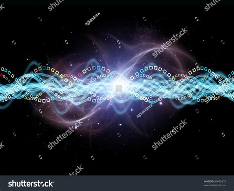 Colorful Sine Wave Pattern Graphic Elements Stock Illustration 90665275 - Shutterstock