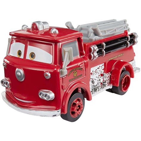 Disney Pixar Cars 3 Deluxe Red Die Cast Character Fire Truck - Walmart.com - Walmart.com