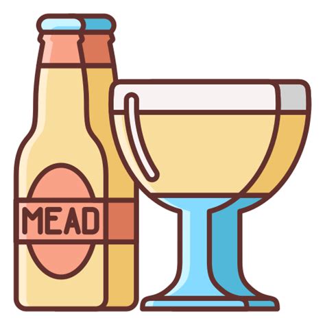 Mead Flaticons Lineal Color icon