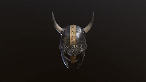 Assassin's Creed Valhalla Fan Art 2nd Helmet - 3D model by Pratik ...