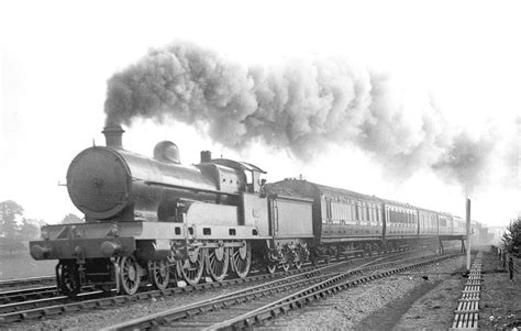 Shilton Station: LNWR 5XP 4-6-0 No 808, a Claughton class locomotive, is seen at the head of a ...