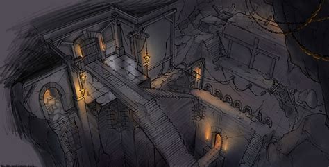 Dungeon Concept Art Environment Design Gallery