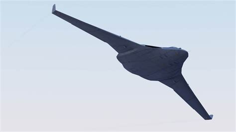 Tupolev PAK DA Envoy - 3D Model by NETRUNNER_pl