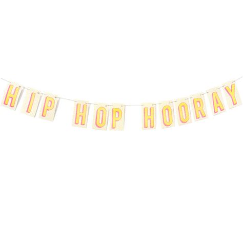 Hip Hop Hooray Banner – Smarty Pants Paper Co.