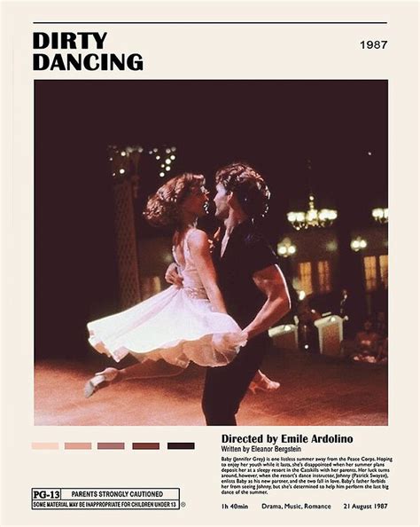 Dirty Dancing Poster Digital Art by Huntera Belson - Fine Art America