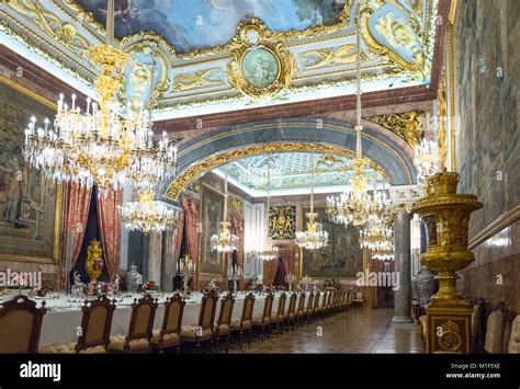 Royal Palace Madrid Interior High Resolution Stock Photography and ...