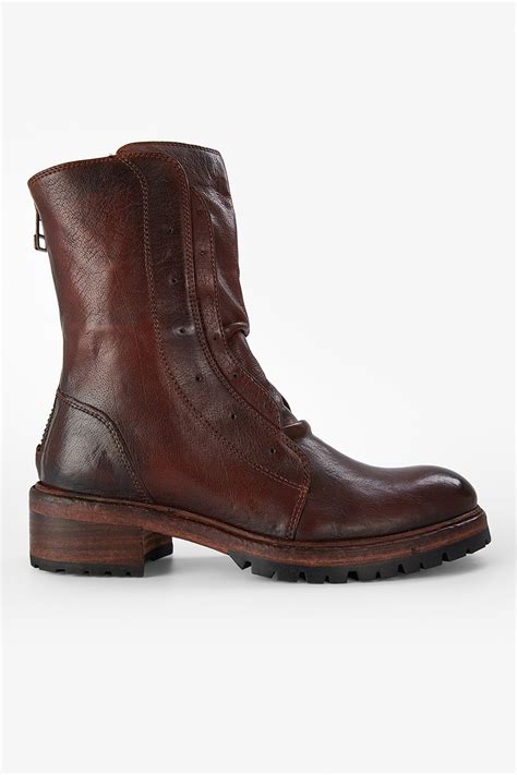 RADNOR terra-brown laceless bikers | untamed street – UNTAMED STREET