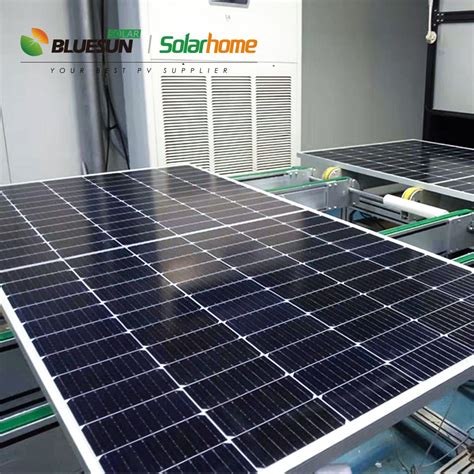 Buy Bluesun MBB Half Cell monocrystalline 560w solar panels 560 w 550w 555w half cut solar ...