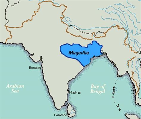 Picture Information: Map of Magadha Kingdom