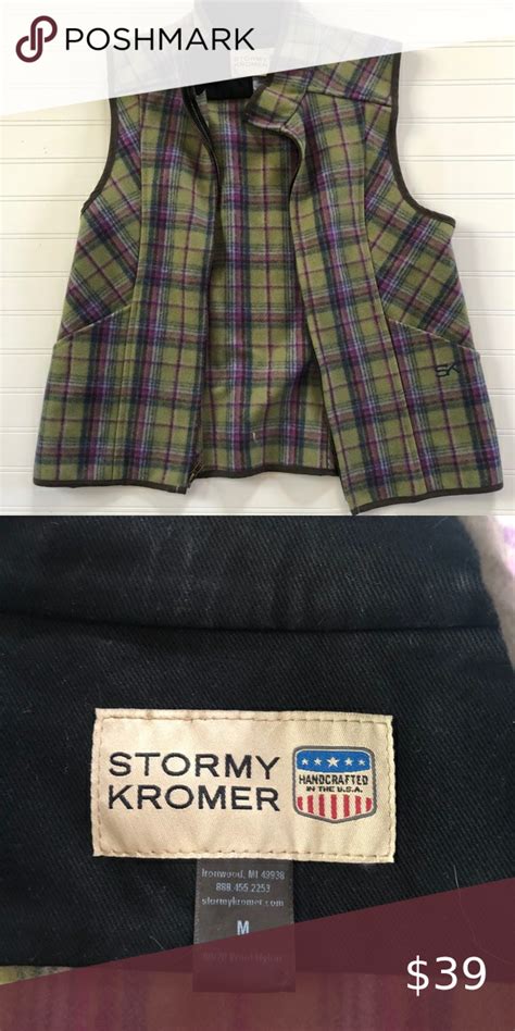 Stormy Kromer vest plaid 🎁 | Plaid, Clothes design, Stormy kromer