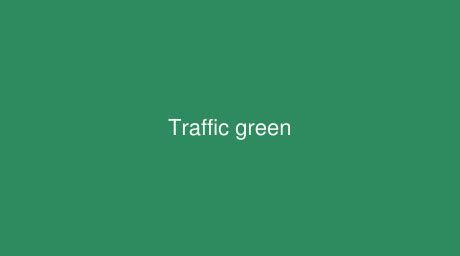 RAL Traffic green [RAL 6024] Color in RAL Classic chart