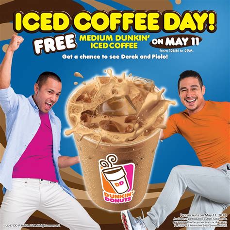 Manila Shopper: Dunkin Donuts Iced Coffee Day: May 11 2017